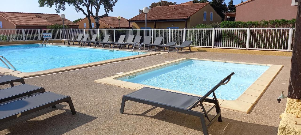 Holidayland Résidence Beau Soleil villa 5 couchages avec piscine Narbonne-Plage Exterior foto